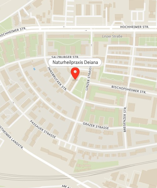 Karte zur Anfahrtsbeschreibung